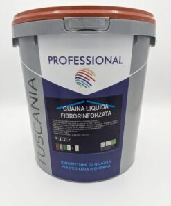 PROFESSIONAL GUAINA LIQUIDA FIBRORINFORZATA ROSSA 14 LT